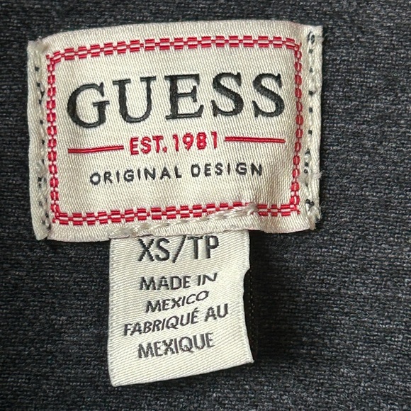 GUESS Women's Charcoal Denim Jacket - Picture 2 of 8